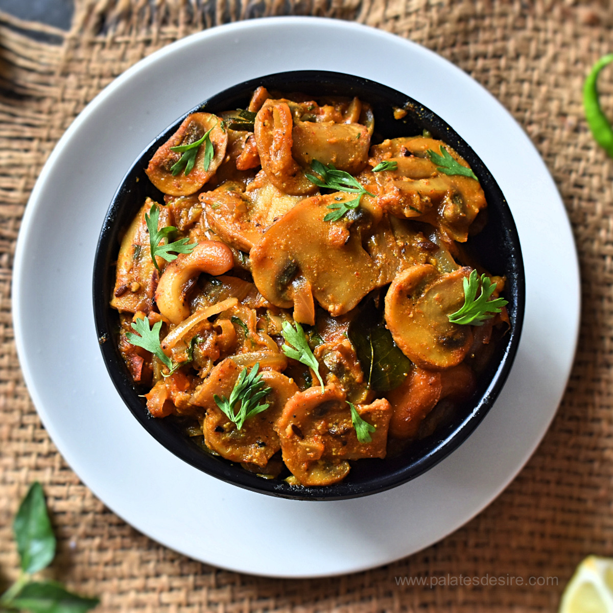Mushroom Masala 
